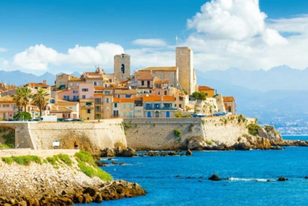 Charmant Studio Renove A Antibes, Plage A 10 Min A Pied Eksteriør bilde